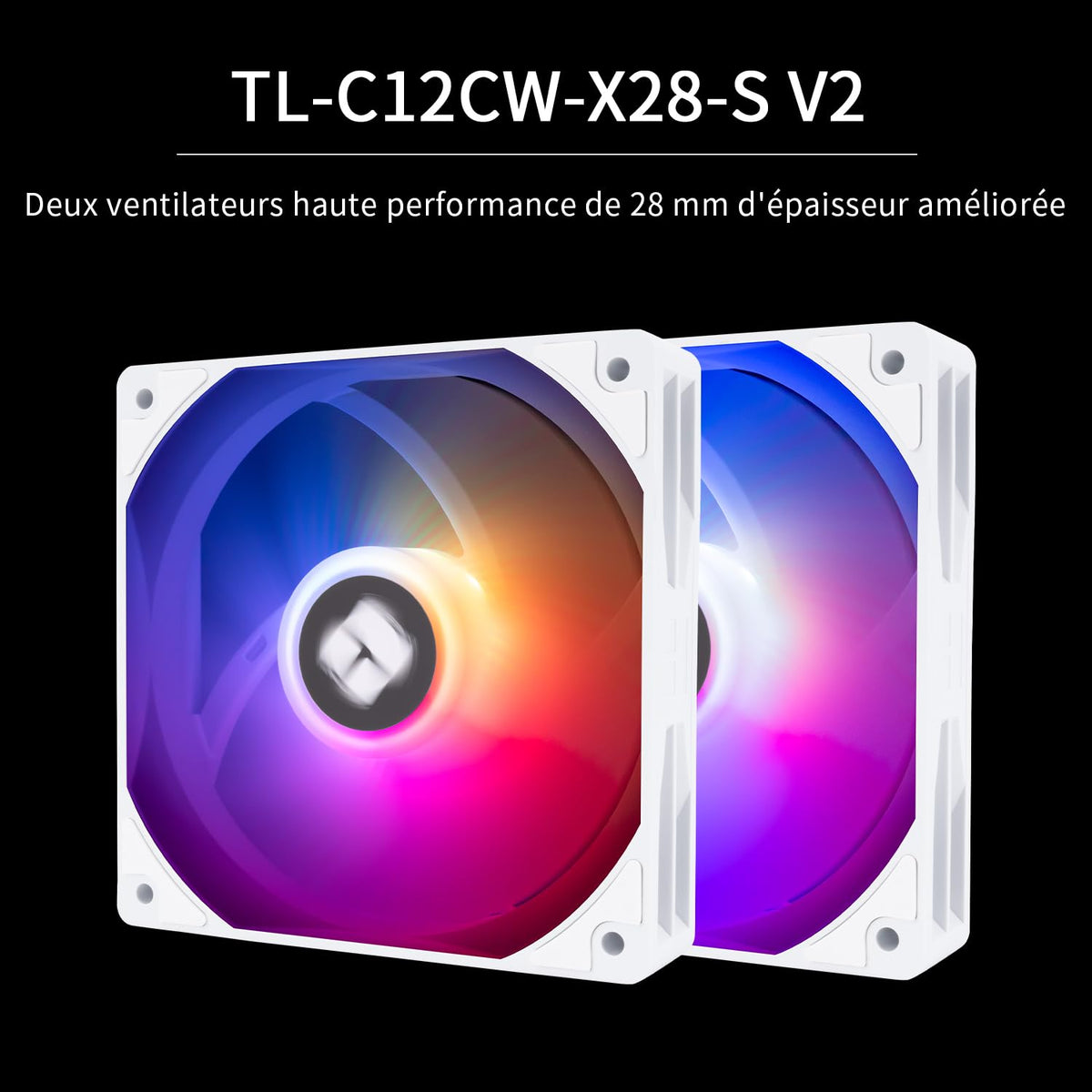 Thermalright Peerless Assassin 120 Vision ARGB svart CPU-kylare, PC-kylning med 6 värmerör, 2,8-tums magnetisk skärm (320 x 240 upplösning), för AMD AM4/AM5 och Intel LGA1700/1851