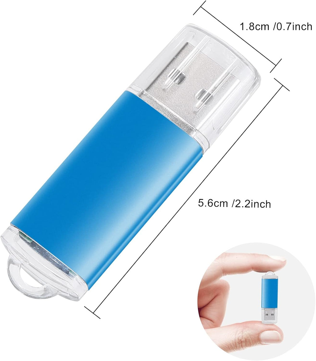 128 GB 2-i-1 USB-minne 128 GB typ-C Pendrive 128GO USB C Flash Drive 128 Giga 2-i-1 OTG Pen 128GO för PC/surfplatta/Laptop/Smartphone med typ C, Xiaomi/Huawei (silver)