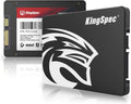 KingSpec 256GB 2,5" SATA SSD Hårddisk Intern SATA 3 Intern SSD 3D NAND Flash, kompatibel med stationär dator/bärbar dator