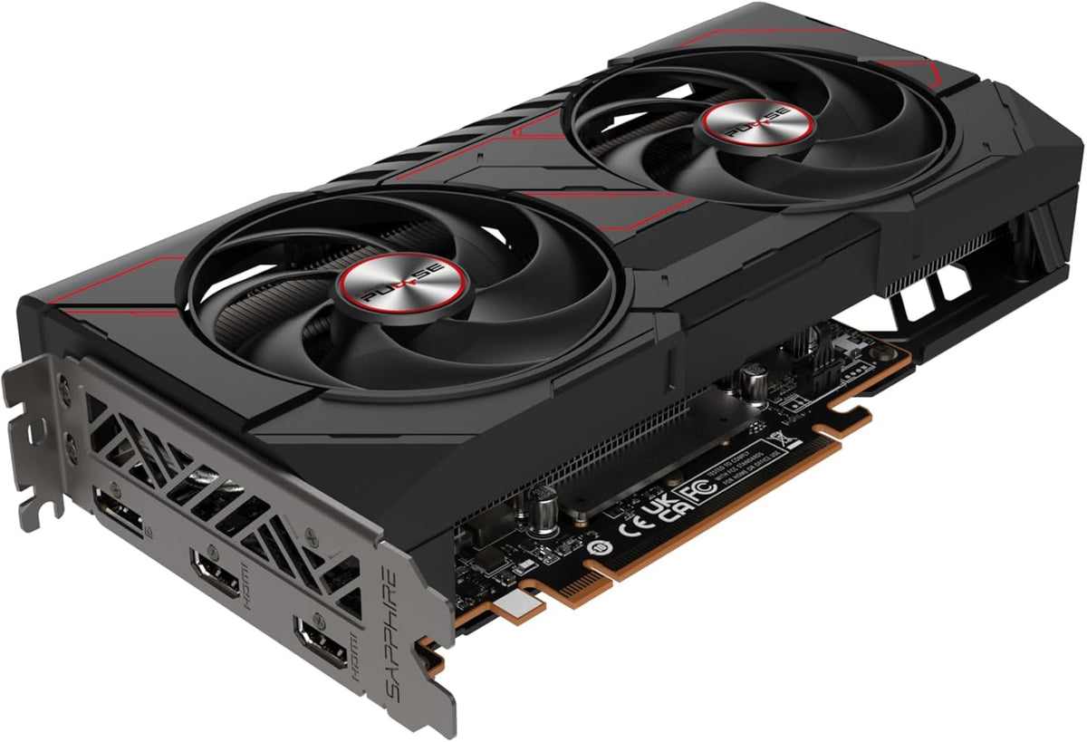 sapphire technology AMD Radeon RX 9060 XT Gaming OC 16GB Dual HDMI-DP grafikkort