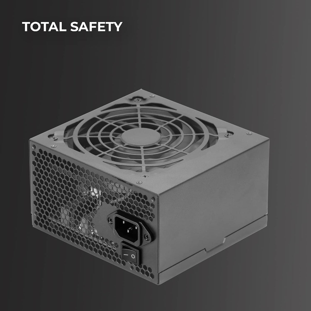 Tacens Anima APIII750, ATX-nätaggregat för PC 750W, SMD-teknik, 85% 12V-effektivitet, 12 cm ultratyst fläkt, Japanska TK-kondensatorer 105 °C, Kolfiberkablar, Svart