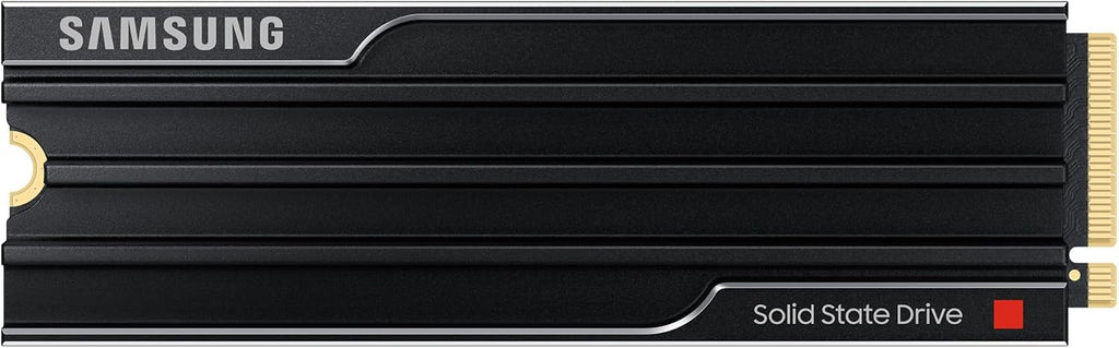 Samsung 9100 PRO Heatsink NVMe M.2 SSD, 1 TB, svart, MZ-VAP1T0CW