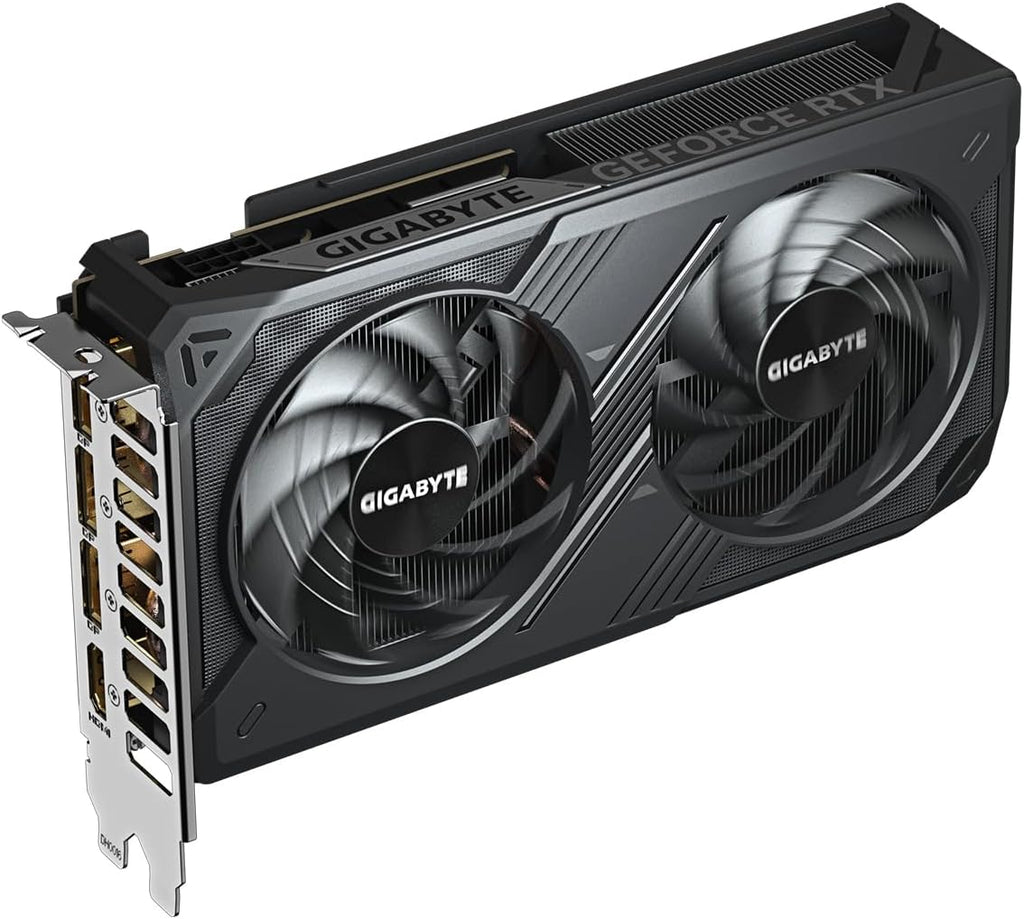 Gigabyte GeForce RTX 5060 WINDFORCE 8G grafikkort - 8 GB GDDR7, 128 bit, PCI-E 5.0, 2497 MHz kärnklocka, 3 x DisplayPort, 1 x HDMI, GV-N5060WF2-8GD