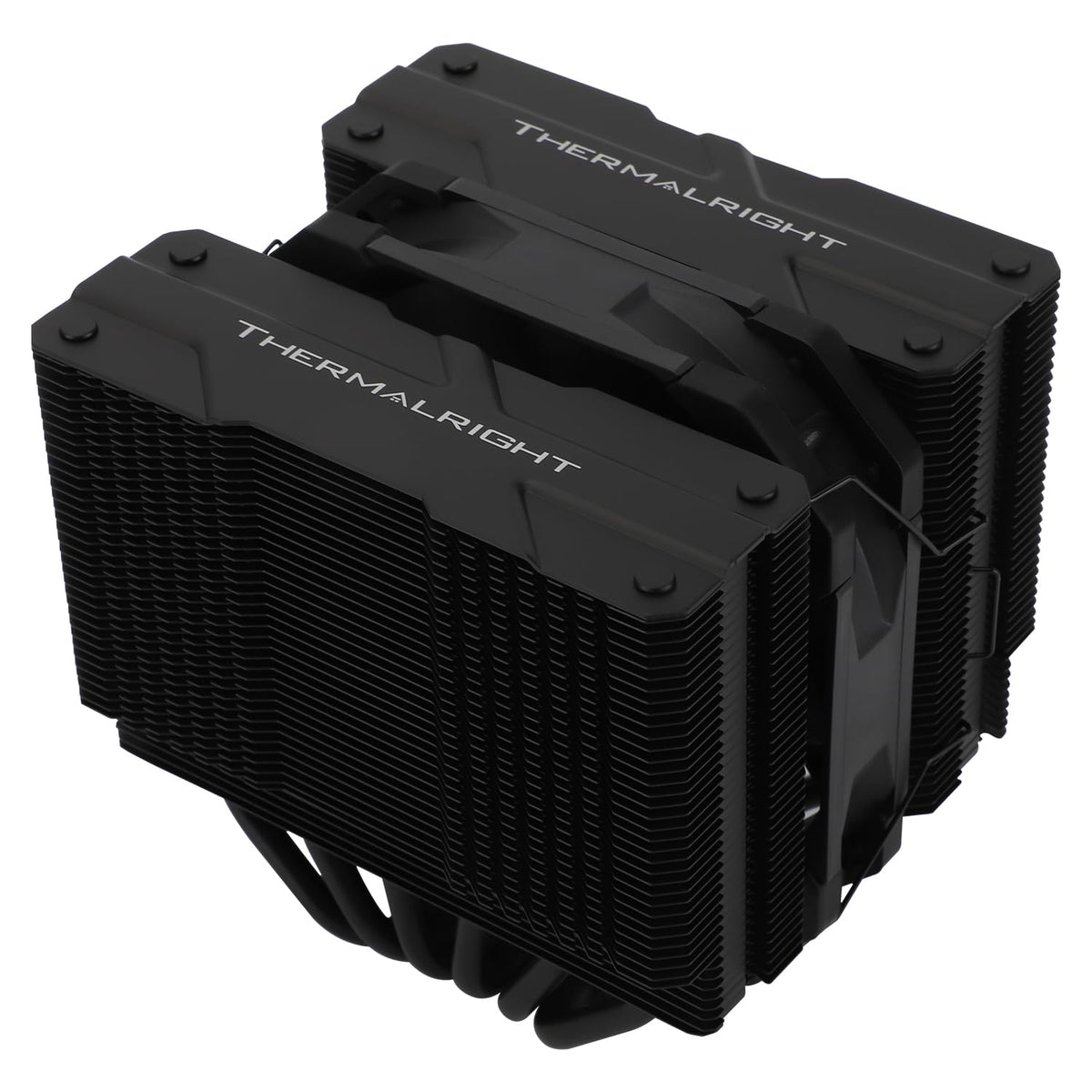 Thermalright Peerless Assassin 120 MINI Svart CPU, 6 värmeledningar, 120 mm, PWM-fläkt TL-D12B, höjd 135 mm, dubbeltorns-kylning, för AMD AM4 AM5/Intel LGA 1851/1700/1150/1151/1200/2011