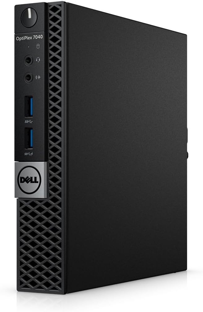 Dell OptiPlex 7040 Mini Intel i5-6500T Multimediadator 16GB RAM 512GB SSD 4-Kärnor 3,2GHz USB 3.0 | Wi-Fi | Windows 11 Pro 64-bit med USB-Flash-Disk