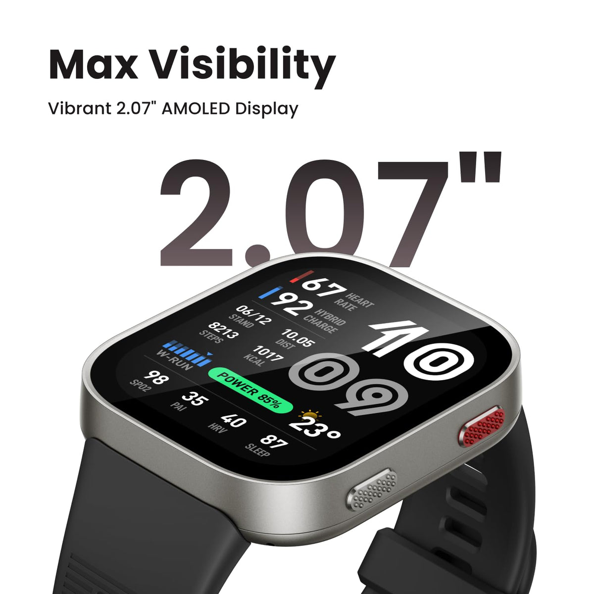 Amazfit Bip 6 Smart Watch, 1.97" AMOLED Display, GPS, iOS/Android