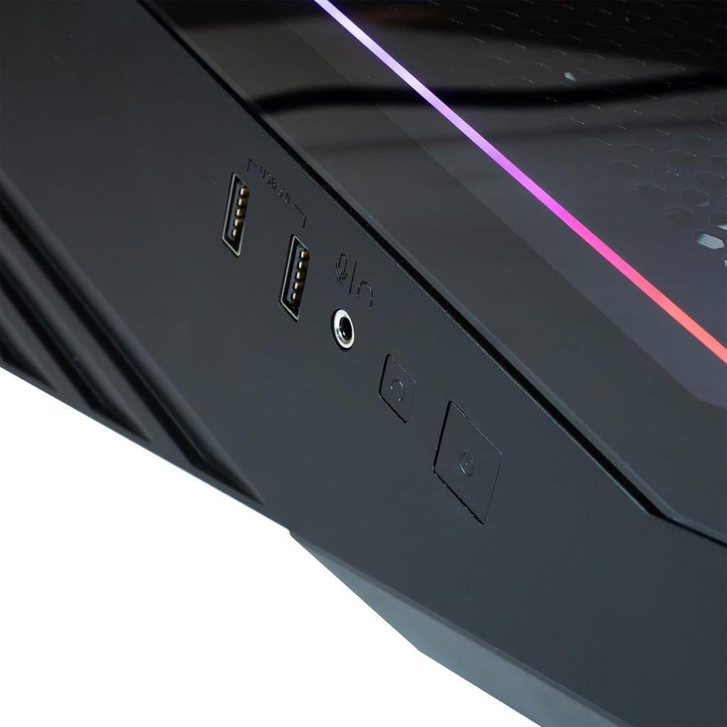 CYBERPOWERPC Luxe Gaming PC - AMD Ryzen 7 9800X3D, Nvidia RTX 5070 12GB, 32GB RAM, 1TB NVMe SSD, 650W 80+ PSU, Wi-Fi, Refrigeración a Liquido CPU, Windows 11, V100R RGB