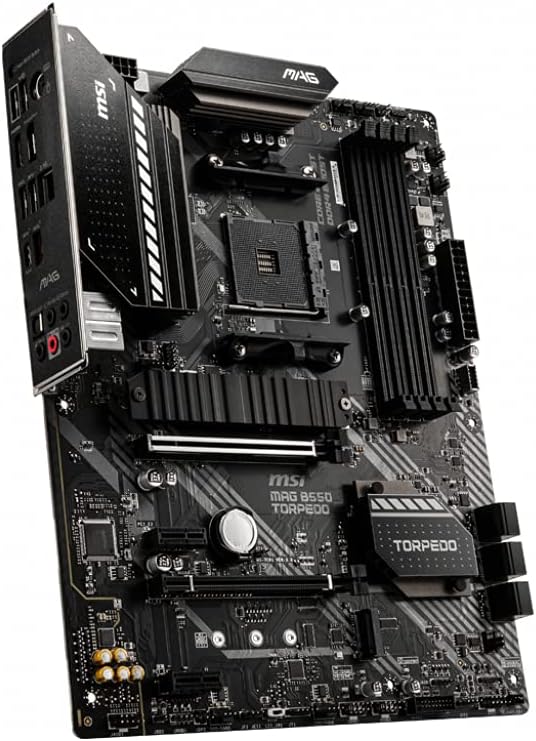 MSI MPG B550 Gaming Plus (ATX AMD AM4 DDR4 M.2 USB 3.2 Gen 2 HDMI ATX Gaming Moderkort AMD Ryzen™ 5000-processorer