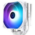 TR AssassinX120 SE vit ARGB CPU-luftkylare, 4 värmerör, TL-C12CW-S PWM Quiet Fan CPU-kylare med S-FDB-lager, för AMD AM4 AM5/Intel 1700/1150/1151/1200, PC-kylare