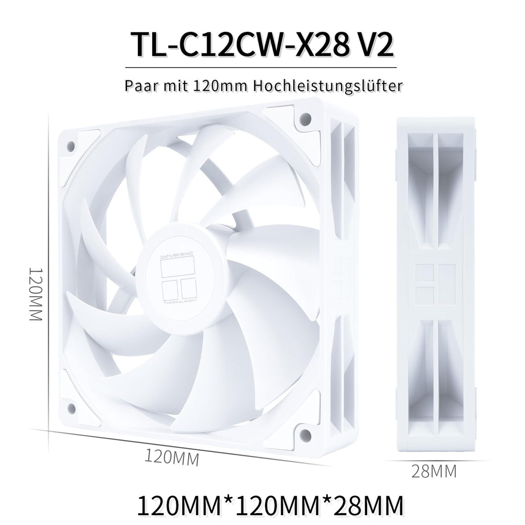 Thermalright Peerless Assassin 120 digital ARGB svart CPU-kylare, kylning med dubbla dörrar och dubbla fläktar, CPU-luftkylare, digital skärmskydd, för AM4/AM5, Intel LGA1851/1700/115X/1200