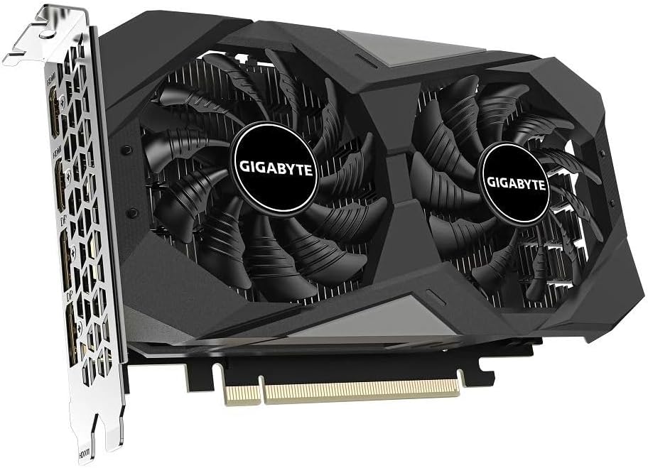 Gigabyte NVIDIA GeForce RTX 3050 WINDFORCE OC V2 6G grafikkort - 6GB GDDR6, 96-bitars, PCI-E 4.0, 1477MHz kärnklocka, 2x DP 1.4, 2 x HDMI 2.1, GV-N3050WF2OCV2-6GD