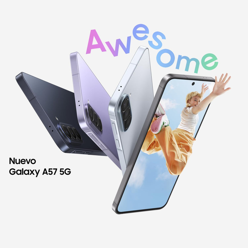 Samsung Galaxy A57, grå, 256 GB