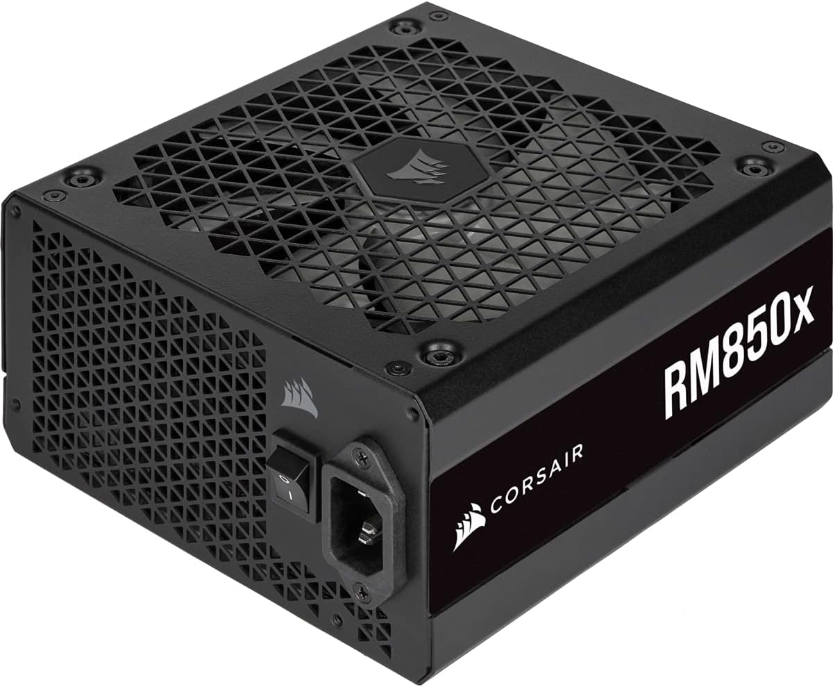CORSAIR RM850x Helt Modulärt ATX-Strömaggregat Med Låg Ljudnivå – Svart
