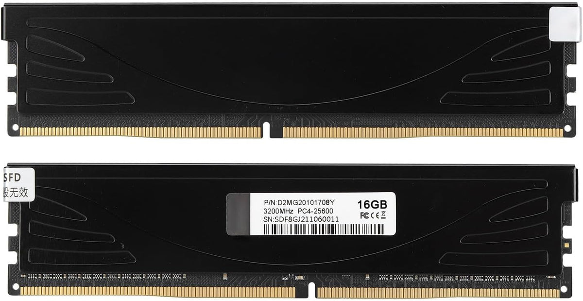 Högpresterande DDR4 RAM 16GB Aluminium Slim Minne för Stationära