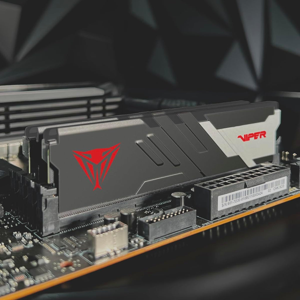 Patriot Viper Venom 5 GAMING DDR5 RAM 32GB (2X16GB) 6000MT/s CL30 UDIMM skrivbordsminnessats för Gaming - PVV532G600C30K