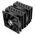 TR Peerless Assassin 120 SE svart, 6 värmerör, 2 x 155 mm, hög kylning PWM TL-C12C för AM4/AM5 och Intel LGA 1851/1700/1150/1151/1200 (svart, PA120SE)