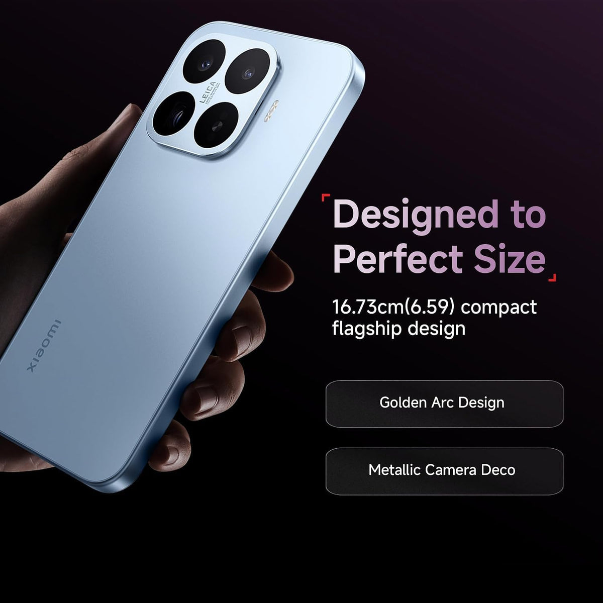 XIAOMI 17T Smartphone 12+256GB svart 16,74 cm 120Hz skärm
