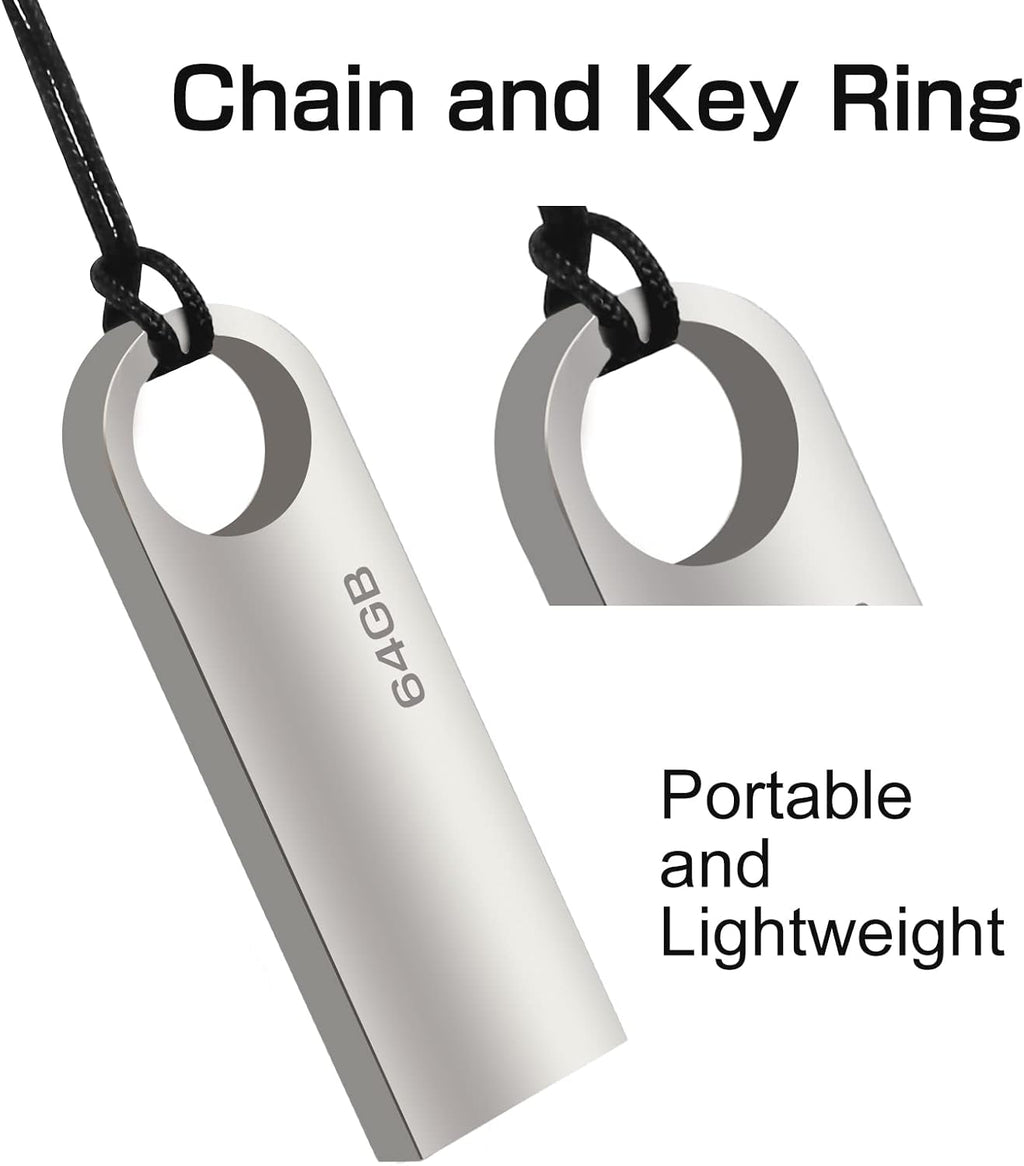 128 GB 2-i-1 USB-minne 128 GB typ-C Pendrive 128GO USB C Flash Drive 128 Giga 2-i-1 OTG Pen 128GO för PC/surfplatta/Laptop/Smartphone med typ C, Xiaomi/Huawei (silver)