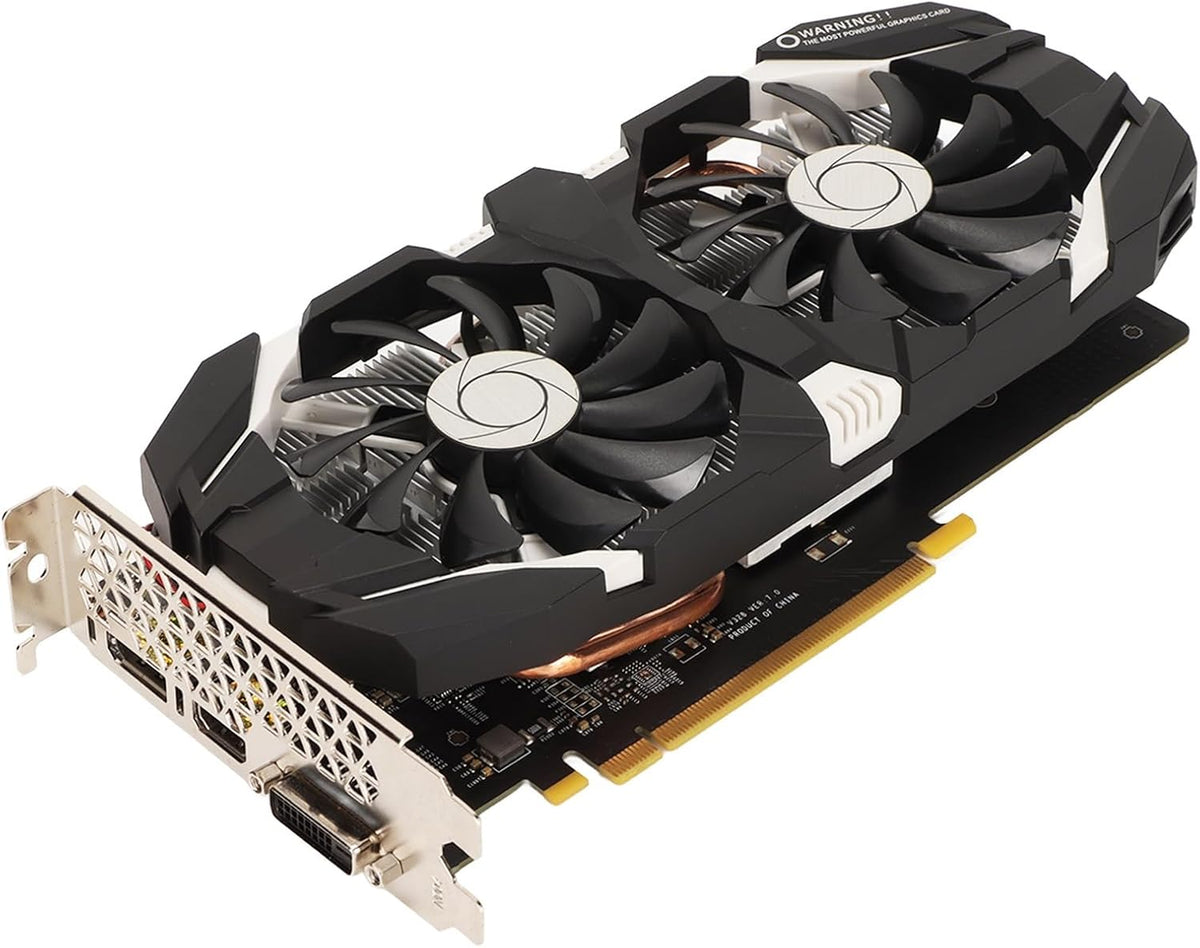 1060 GDDR5 Dual Fan Desktop PC Grafikkort 4K HDR 8008MHz för 1060 6GB, 1060 5GB, 1060 3GBGTX 1060 6GB, 1060 5GB, 1060 3GB.(6 GB)
