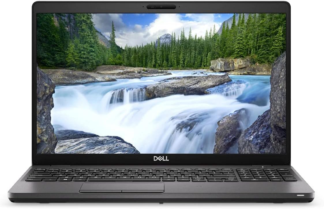 Dell Latitude 5500 Bärbar dator | 15,6 tum | 1920 x 1080 | Intel Core i5-8365U | 16 GB DDR4 RAM | 512 GB NVMe | US -QWERTY | Windows 11 Pro | 1 års garanti | (renoverad)
