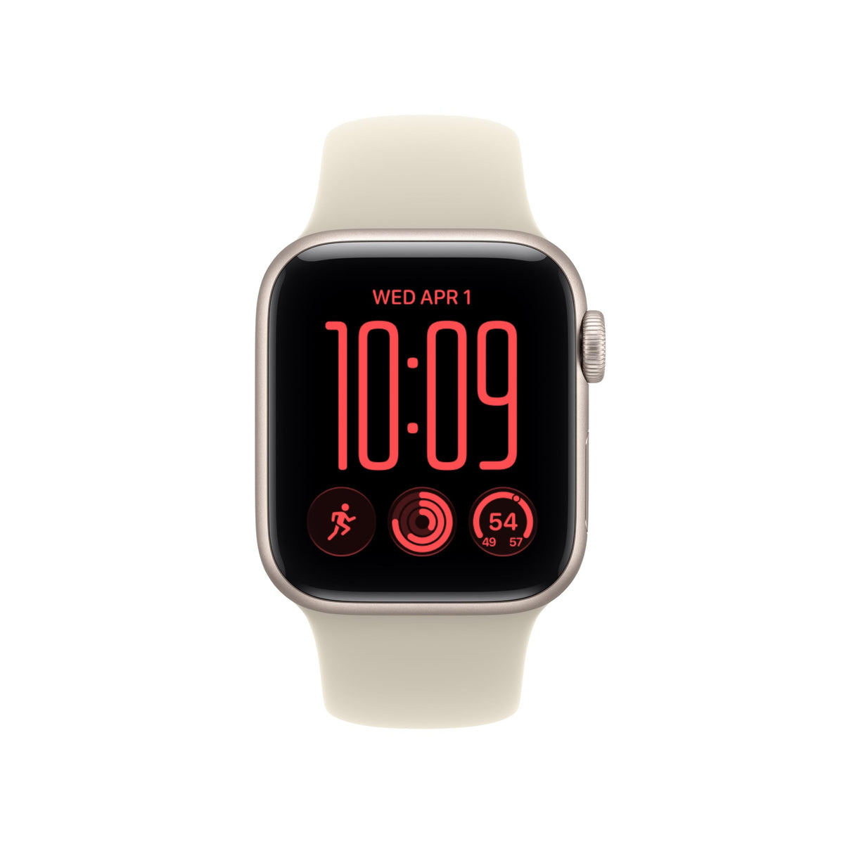 Apple Watch SE 3 [GPS 40mm] Smartwatch with Starlight Aluminum Case with Starlight Sport Band - S/M. Fitness and Sleep Trackers, Heart Rate Monitor, Always-On Display, Water Resistant