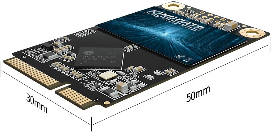 SSD M.2 2280 128GB KINGDATA Ngff SATA III 6Gb/s Högpresterande intern hårddisk för stationär bärbar dator (128GB, M.2 2280)