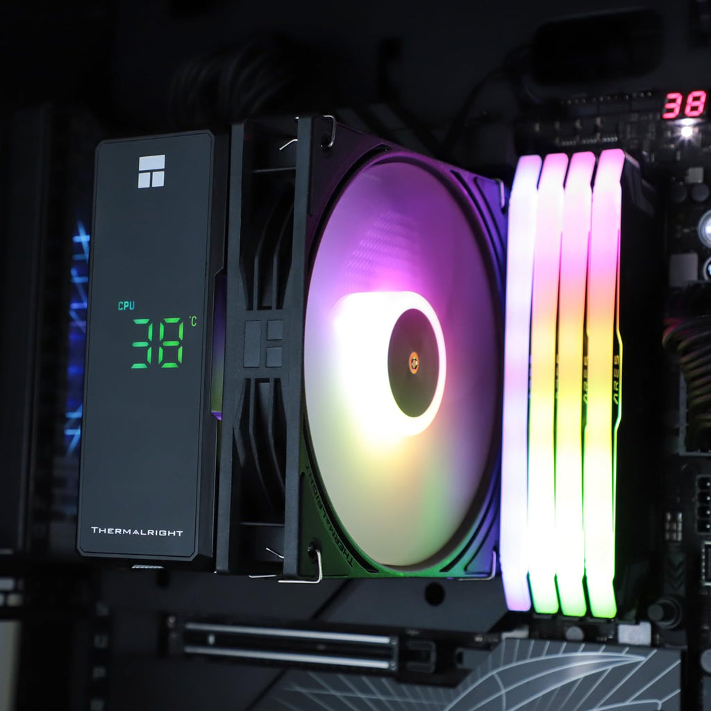 Thermalright TR Assassin X 120R SE PLUS, 4×6mm Thermal Tube Silent PWM Fan, 120mm, CPU Cooler with S-FDB Bearing, AGHP Technology, for AMD AM4 AM5 / Intel 1700/115X/1200/1851