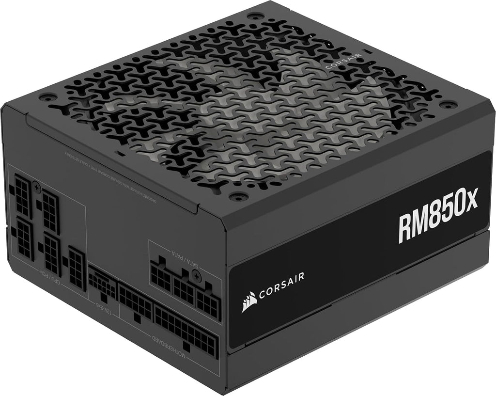 CORSAIR RM850x Helt Modulärt ATX-Strömaggregat Med Låg Ljudnivå – Svart