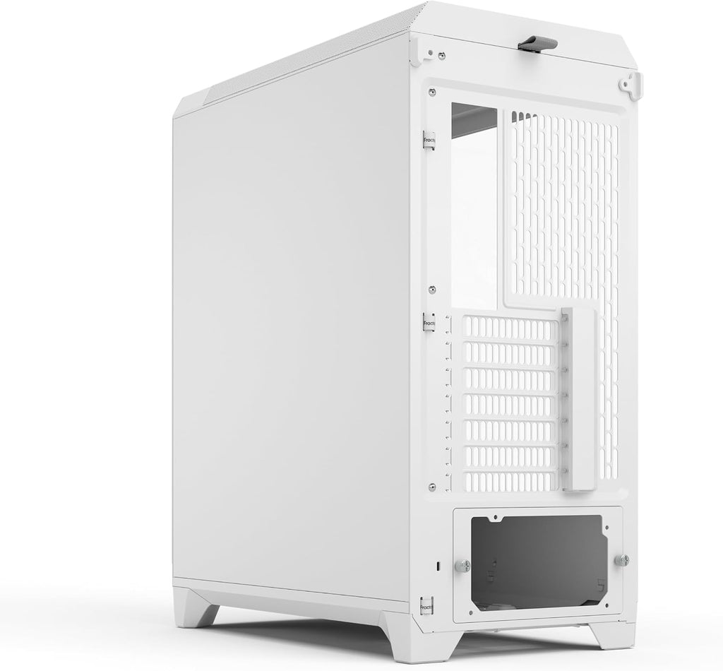 Fractal Design Meshify 3 XL Vit Tempered Glass Klar Toning - Gamingdatorchassi – Meshfront – Tre Momentum 14-fläktar ingår – GPU-stöd upp till 512 mm längd – E-ATX/ATX/mATX-stöd