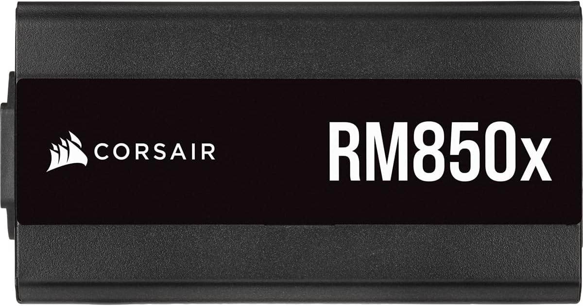 CORSAIR RM850x Helt Modulärt ATX-Strömaggregat Med Låg Ljudnivå – Svart