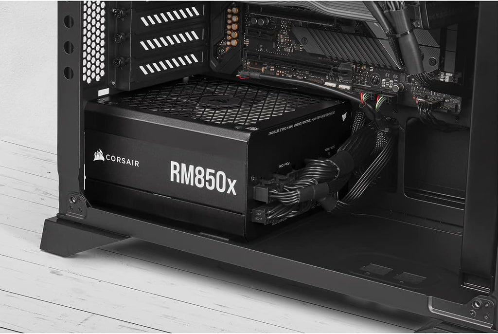 CORSAIR RM850x Helt Modulärt ATX-Strömaggregat Med Låg Ljudnivå – Svart