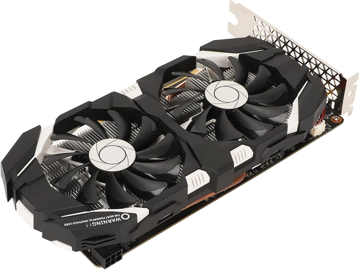 1060 GDDR5 Dual Fan Desktop PC Grafikkort 4K HDR 8008MHz för 1060 6GB, 1060 5GB, 1060 3GBGTX 1060 6GB, 1060 5GB, 1060 3GB.(6 GB)