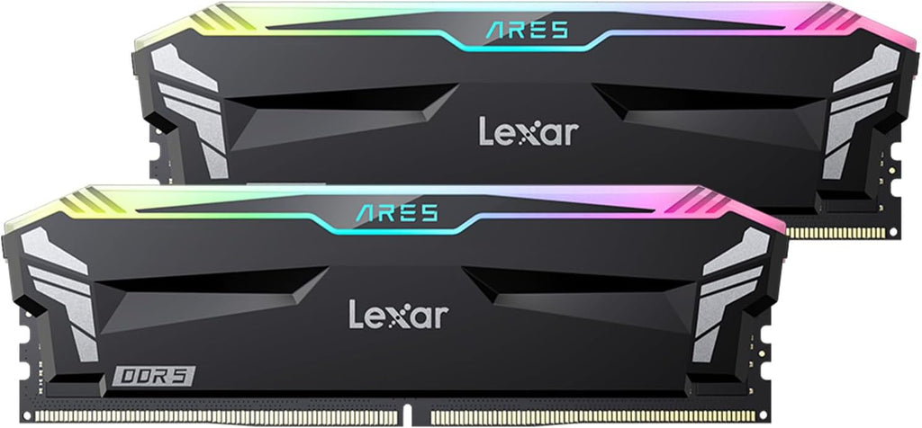 Lexar THOR DDR4 RAM 16GB kit 2x8GB 3 200 MHz, DRAM 288-Pin UDIMM Desktop Memory, XMP 2.0 Högpresterande Datorminne, CL16-18-18-38, 1.35V LD4BU008G-R3200GDXG, THOR 3200 MHz, 16GB Kit (2x8GB)