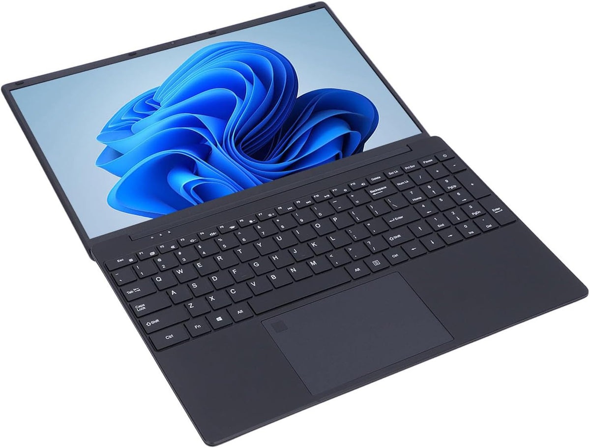 15,6 Tums Bärbar Dator, USB3.0 5G Dual Band Laptop PC 4.2 Fingerprint Reader for Business för 11 Pro för N5095 CPU (#1)