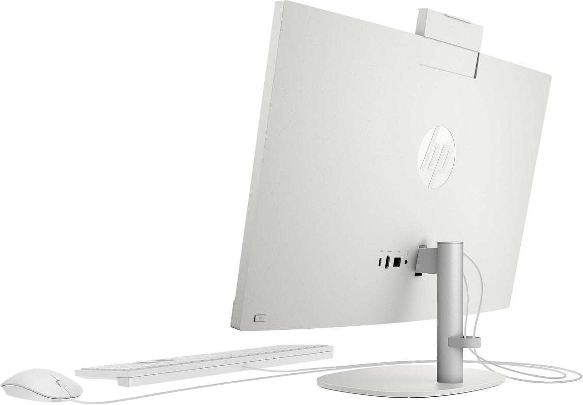 HP 24-cr0009ng AMD Ryzen? 3 7320U 60,5 cm (23.8") 1920 x 1080 Pixel All-in-One-PC 8 GB LPDDR5-SDRAM 512 GB SSD Windows 11 Home Wi-Fi 6 (802.11ax) Wei? (A04VWEA#ABD)