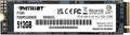 Patriot P320 512GB SSD intern - NVMe PCIe Gen 3x4 - M.2 2280 - Solid State Drive - P320P512GM28