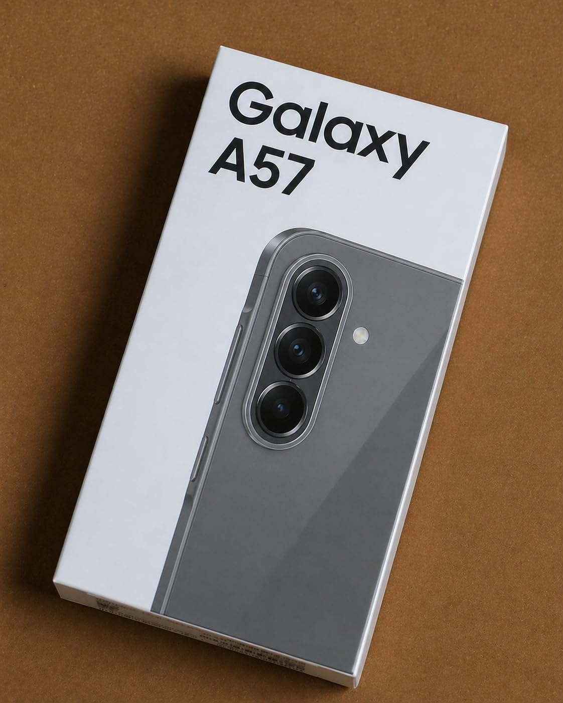 Samsung Galaxy A57 5G Telefon, 256/8 GB, 120 Hz AMOLED Skärm, Awesome Gray, Lång Batteritid, Mångsidig Kamera