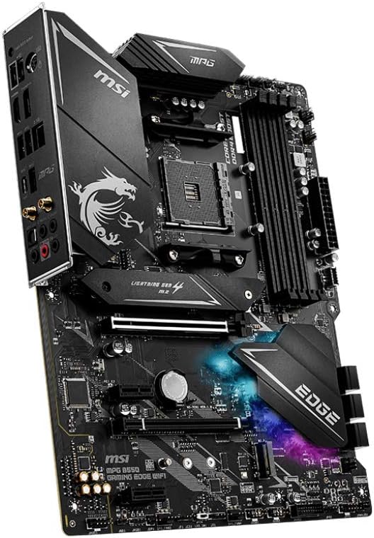 MSI MPG B550 Gaming Plus (ATX AMD AM4 DDR4 M.2 USB 3.2 Gen 2 HDMI ATX Gaming Moderkort AMD Ryzen™ 5000-processorer