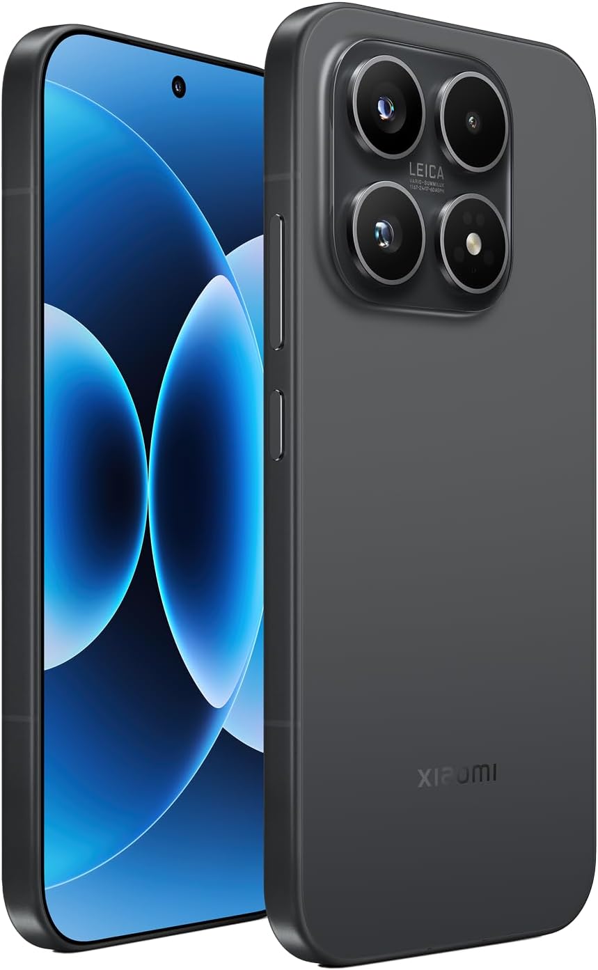 XIAOMI 17, Smartphone 12+512 GB, Leica Summilux optisk lins, 6330 mAh (typ) batteri, HyperAI, svart, tillverkargaranti 2 år + 1 år extra, laddare ingår inte