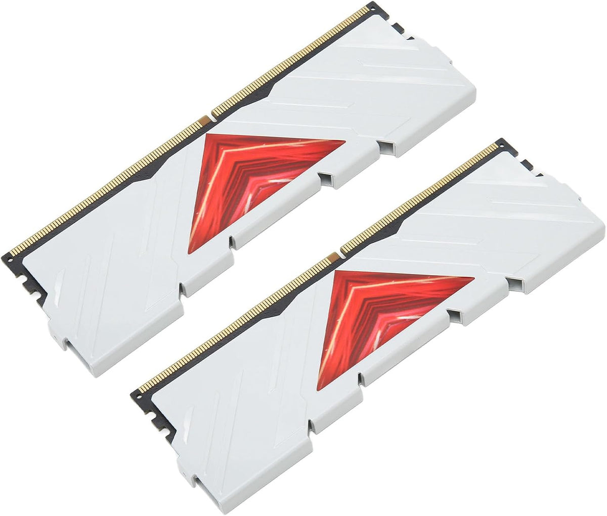 SUNGOOYUE 8GB DDR4 RAM 3200MHz Desktop Memory Module, 2x8GB Kit med Aluminiumfodral för Speldator, CL18 22 22 42, 1,35V (Svart)