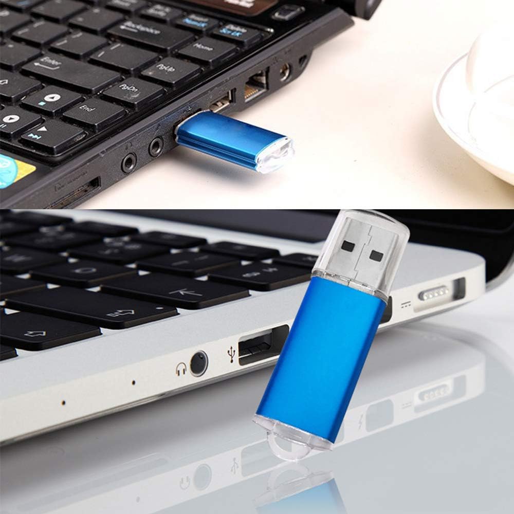 128 GB 2-i-1 USB-minne 128 GB typ-C Pendrive 128GO USB C Flash Drive 128 Giga 2-i-1 OTG Pen 128GO för PC/surfplatta/Laptop/Smartphone med typ C, Xiaomi/Huawei (silver)