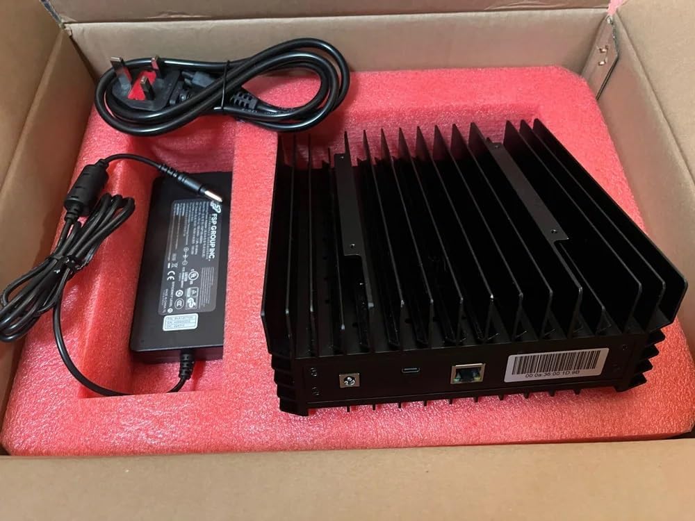 Begagnat skick IceRiver KS0 Ultra 400 Gh/S 100 W KAS Miner Kaspa ASIC KAS Miner med PSU lämplig för gruvdrift hemma och på kontoret