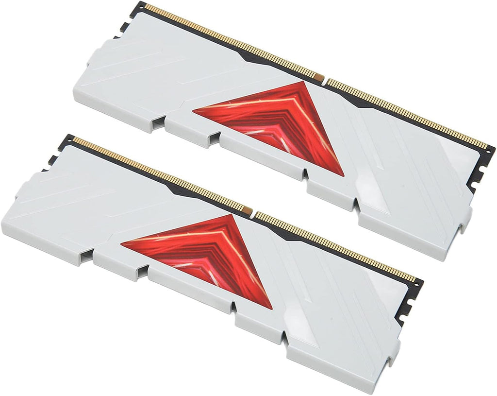SUNGOOYUE 8GB DDR4 RAM 3200MHz Desktop Memory Module, 2x8GB Kit med Aluminiumfodral för Speldator, CL18 22 22 42, 1,35V (Svart)