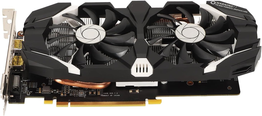 1060 GDDR5 Dual Fan Desktop PC Grafikkort 4K HDR 8008MHz för 1060 6GB, 1060 5GB, 1060 3GBGTX 1060 6GB, 1060 5GB, 1060 3GB.(6 GB)