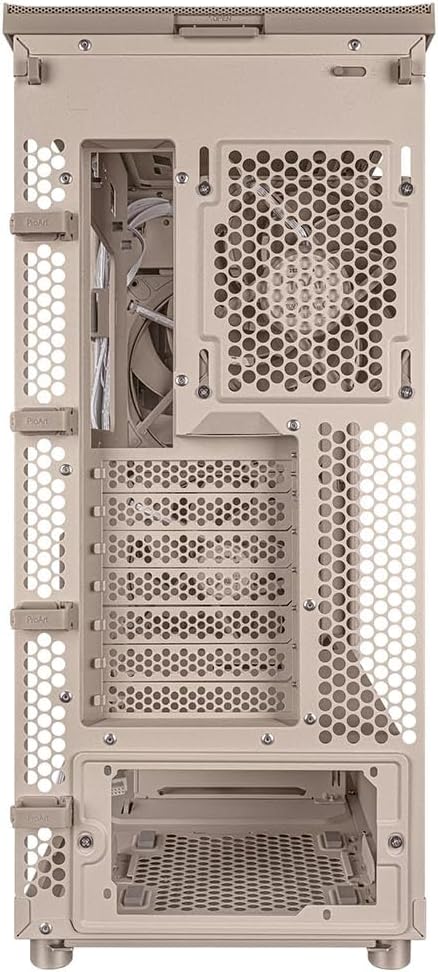 ASUS ProArt PA401 Wood Edition Beige - ATX PC-fodral med nätpanel