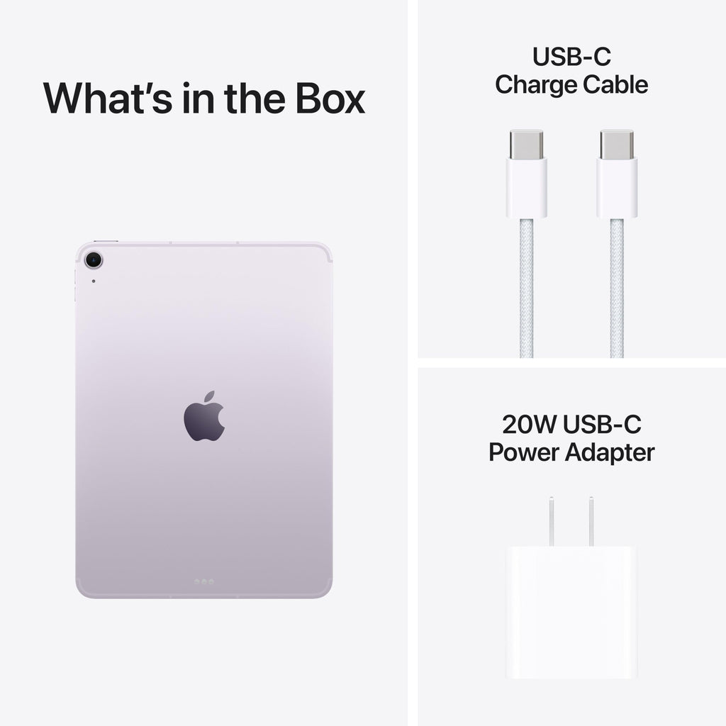 Apple iPad Air 11-inch (M4): Liquid Retina Display, 512GB, 12MP Front/Back Camera, Wi-Fi 7 with Apple N1, Touch ID, All-Day Battery Life — Space Gray