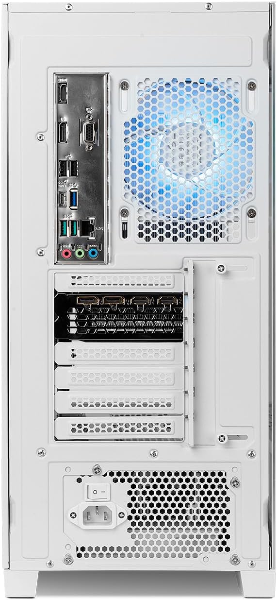 NOX XTREME PRODUCTS Hummer Galaxy - Datorchassi, Ramlöst Härdat Glas, 4x 120mm PWM Fläktar, Plats för 10 Fläktar, USB-C och USB 3.0, ARGB Hub Controller, ATX/M-ATX/ITX, Svart