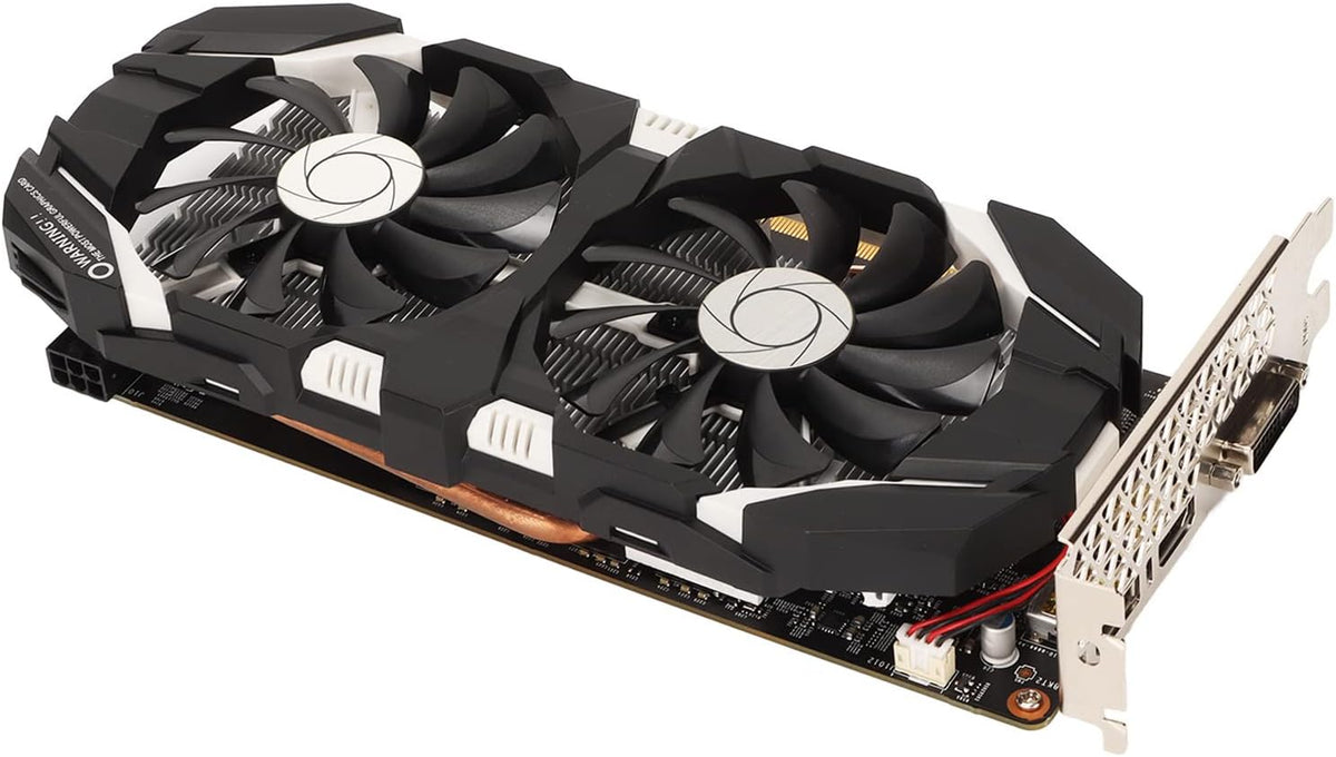 1060 GDDR5 Dual Fan Desktop PC Grafikkort 4K HDR 8008MHz för 1060 6GB, 1060 5GB, 1060 3GBGTX 1060 6GB, 1060 5GB, 1060 3GB.(6 GB)