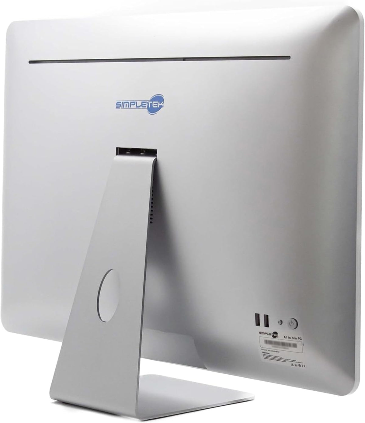 SIMPLETEK - All in One AIO 24" FHD pekskärm Windows 11 Pro CLR 8 GB RAM 240 GB SSD dator fast PC webbkamera POS fodral