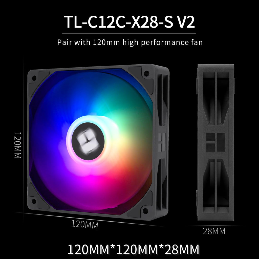Thermalright Peerless Assassin 120 digital ARGB svart CPU-kylare, kylning med dubbla dörrar och dubbla fläktar, CPU-luftkylare, digital skärmskydd, för AM4/AM5, Intel LGA1851/1700/115X/1200